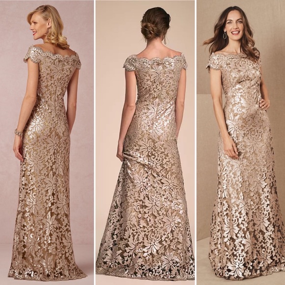 NWT Tadashi Shoji Odette Sequin Dress - Picture 3 of 12